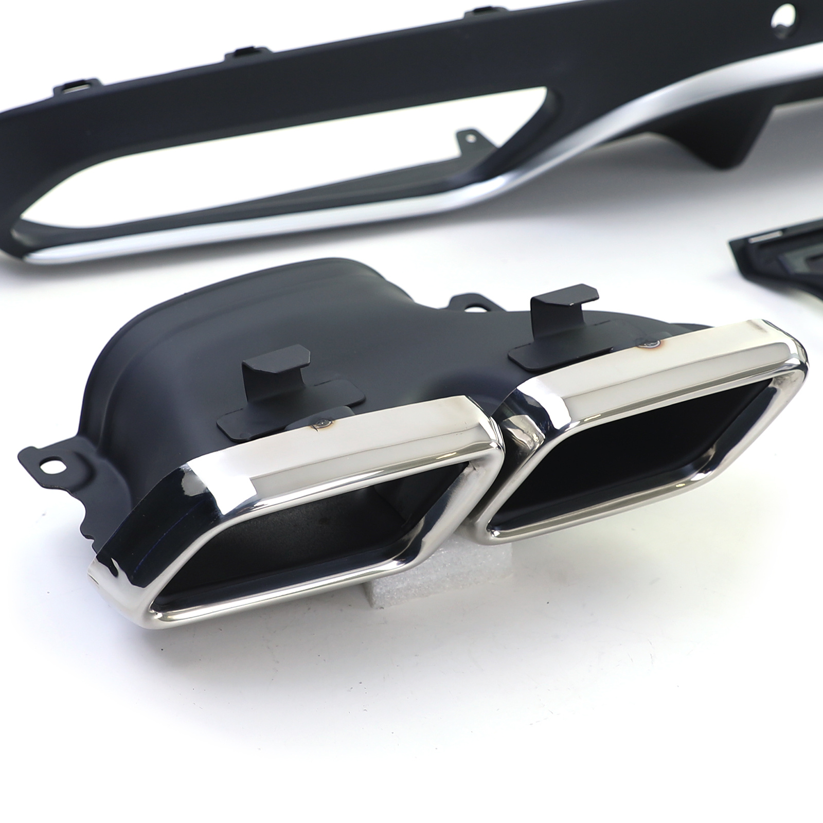 Achterbumper diffuser - voor Mercedes C C205 Coupe 2015-2018