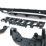 Achterbumper diffuser geschikt voor Mercedes C C205 Coupe 2015-2018