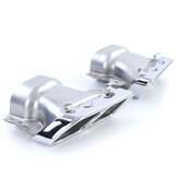 Uitlaatpijp geschikt voor Mercedes CLA C117 X117 2013-2019 - Coupe/Shooting Brake - sportieve look - chroom