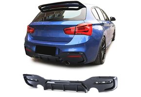 Achterbumper diffuser - BMW 1er F20 F21 LCI M135i M140i 2015-2019