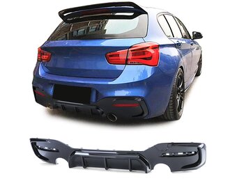 Achterbumper diffuser - BMW 1er F20 F21 LCI M135i M140i 2015-2019