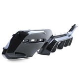 Achterbumper diffuser geschikt voor BMW 1er F20 F21 LCI M135i M140i 2015-2019