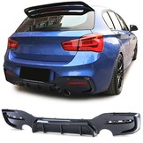 Achterbumper diffuser - BMW 1er F20 F21 LCI M135i M140i 2015-2019