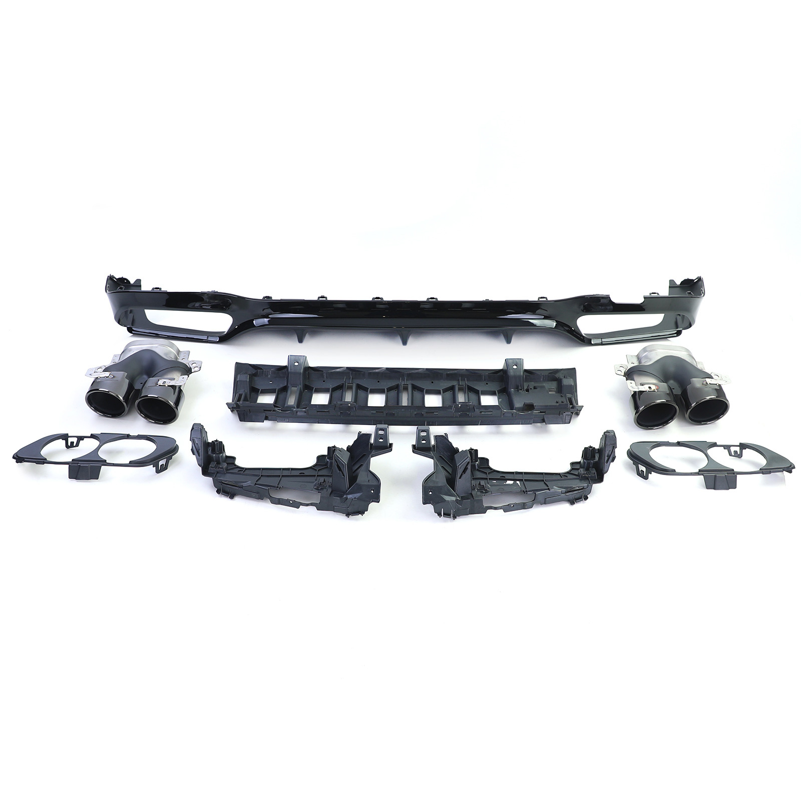 Achterbumper diffuser - Mercedes E-klasse W213 Sedan vanaf 2016