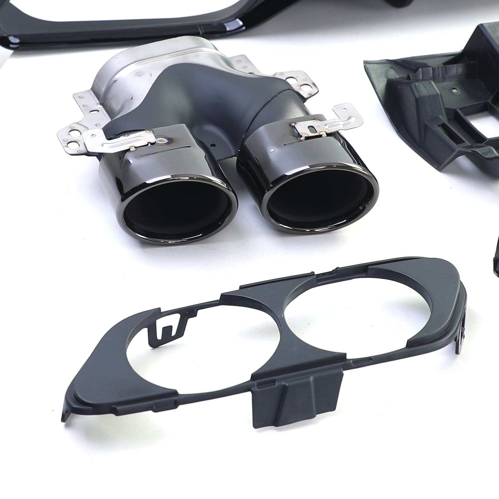 Achterbumper diffuser geschikt voor Mercedes E-klasse W213 Sedan vanaf 2016