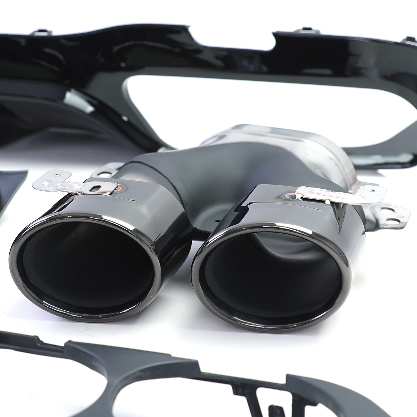 Achterbumper diffuser geschikt voor Mercedes E-klasse W213 Sedan vanaf 2016