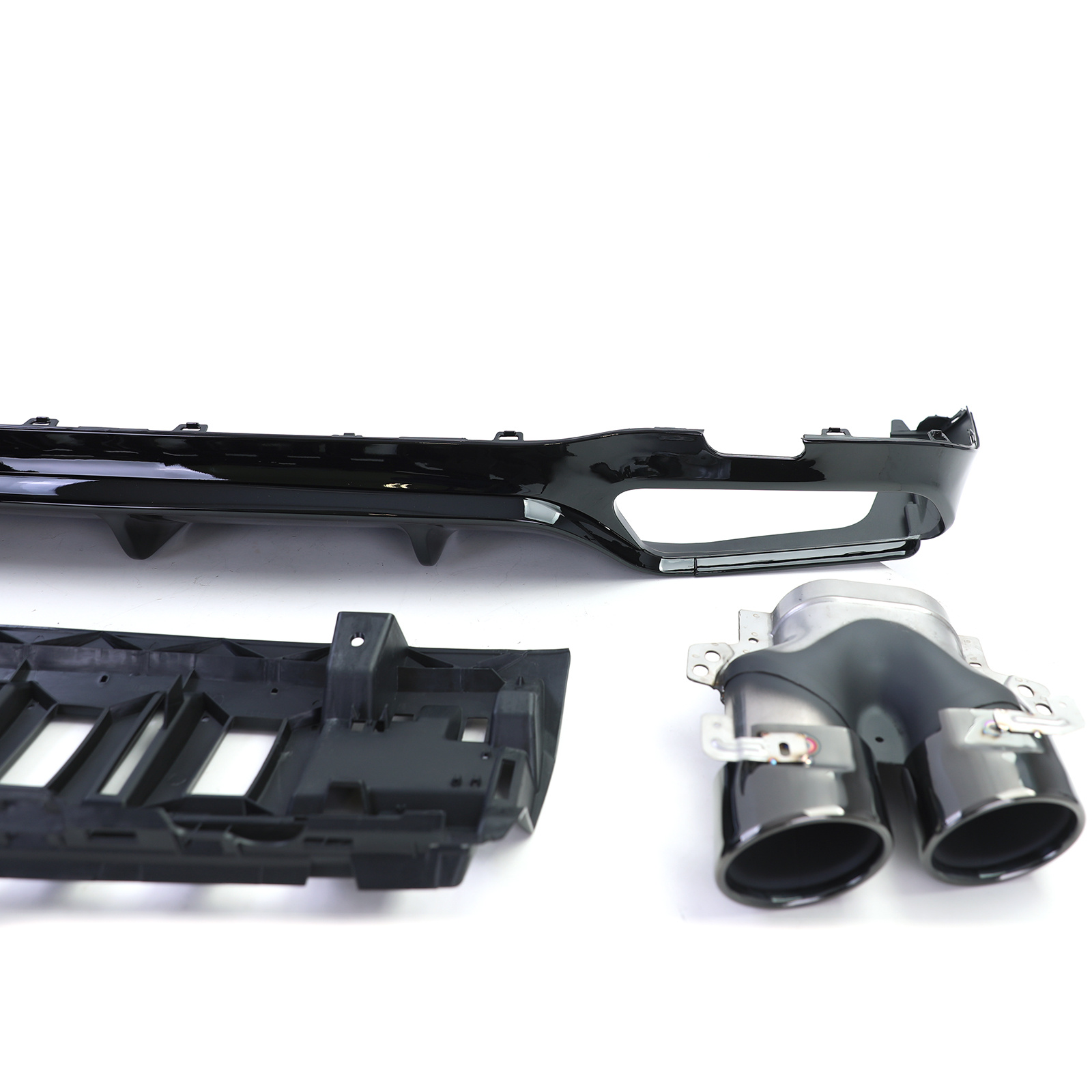 Achterbumper diffuser - Mercedes E-klasse W213 Sedan vanaf 2016