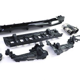 Achterbumper diffuser geschikt voor Mercedes E-klasse W213 Sedan vanaf 2016