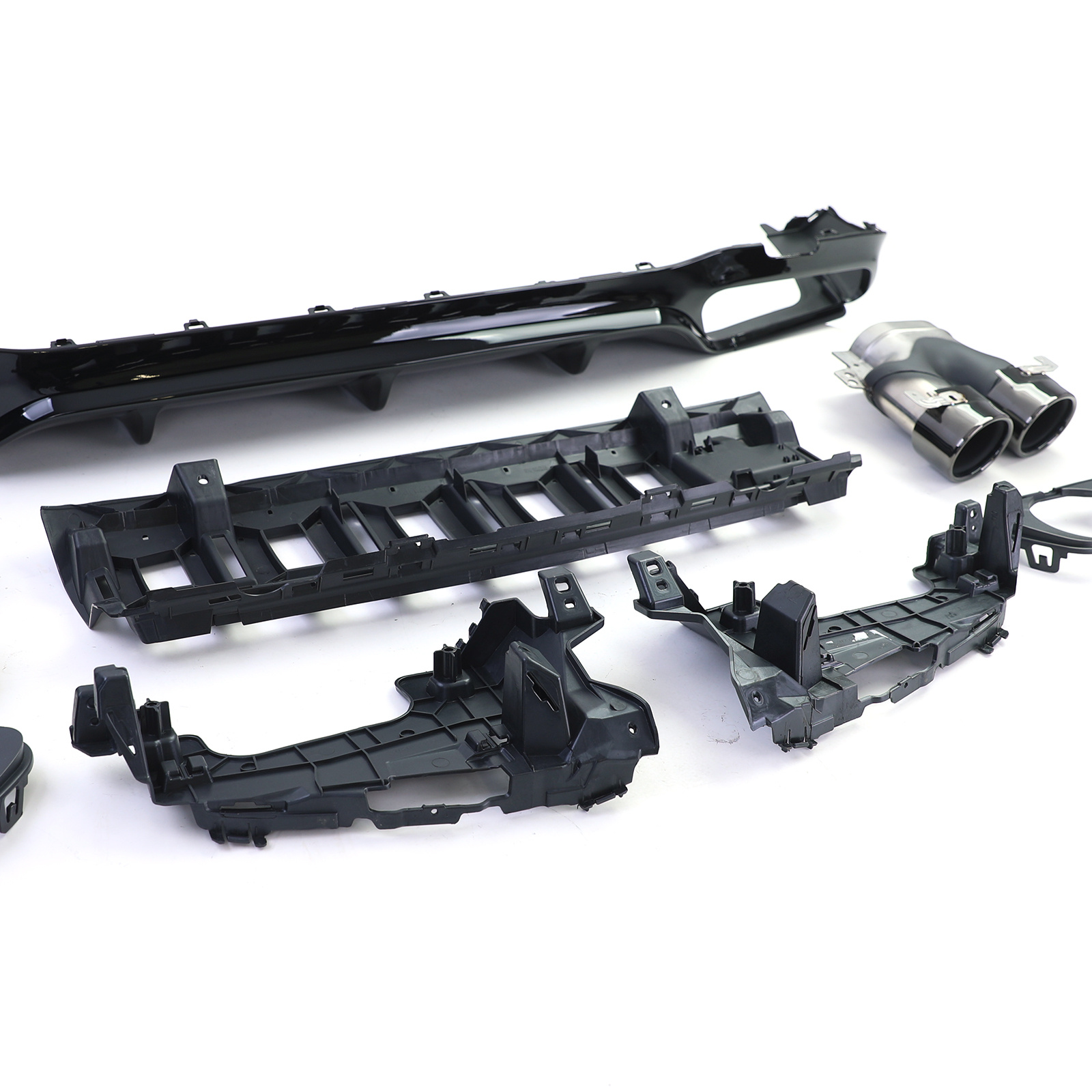 Achterbumper diffuser - Mercedes E-klasse W213 Sedan vanaf 2016
