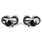 Uitlaatpijpen geschikt voor BMW 5 serie-535i en 535d 2010-2017 - Sedan/Touring - 63 mm - carbon