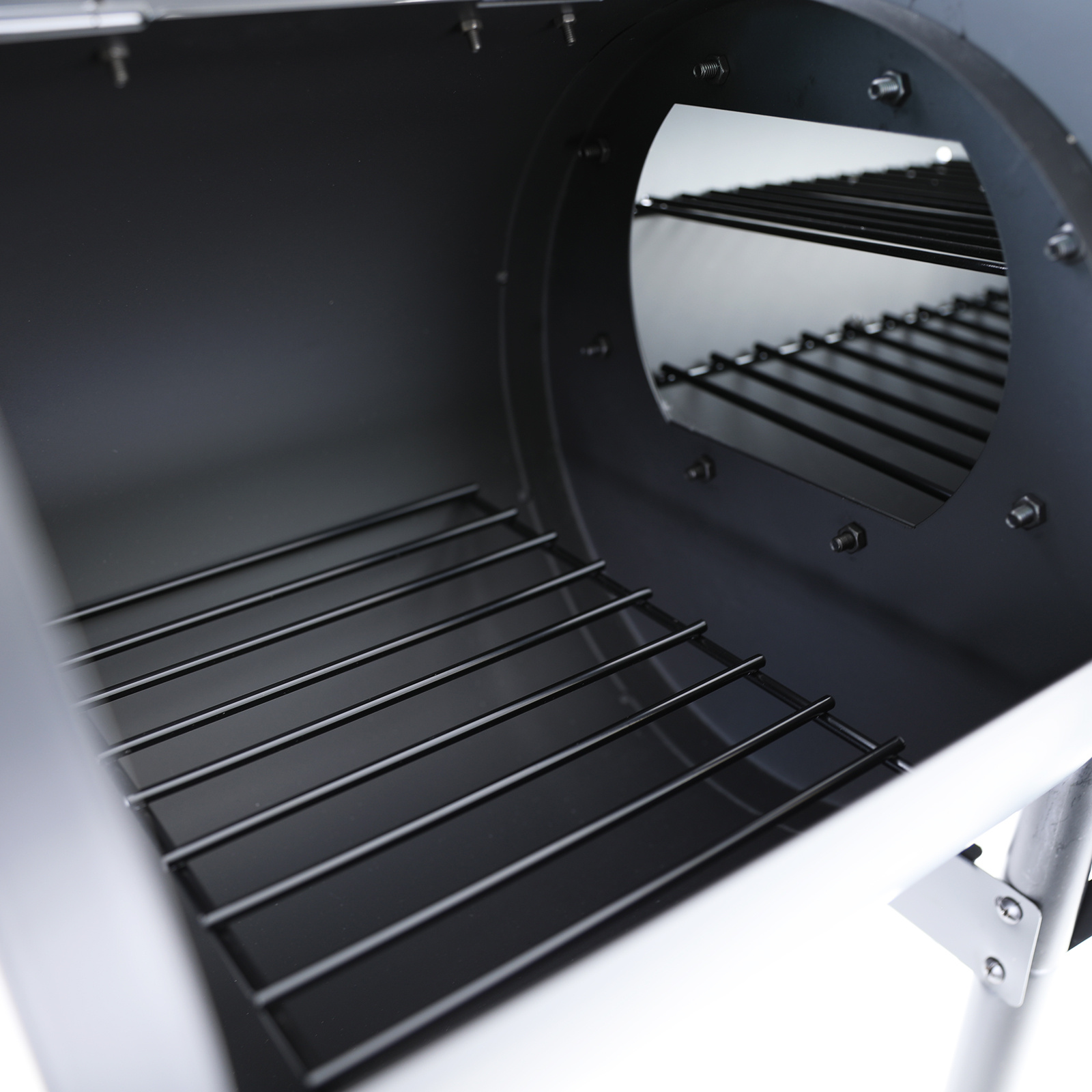 RAMROXX® - barbecue - 97x60x113 cm - zwart lichtbruin