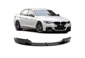 Spoiler - voorspoiler lip geschikt voor BMW F30 F31 2011-2019 - carbon look