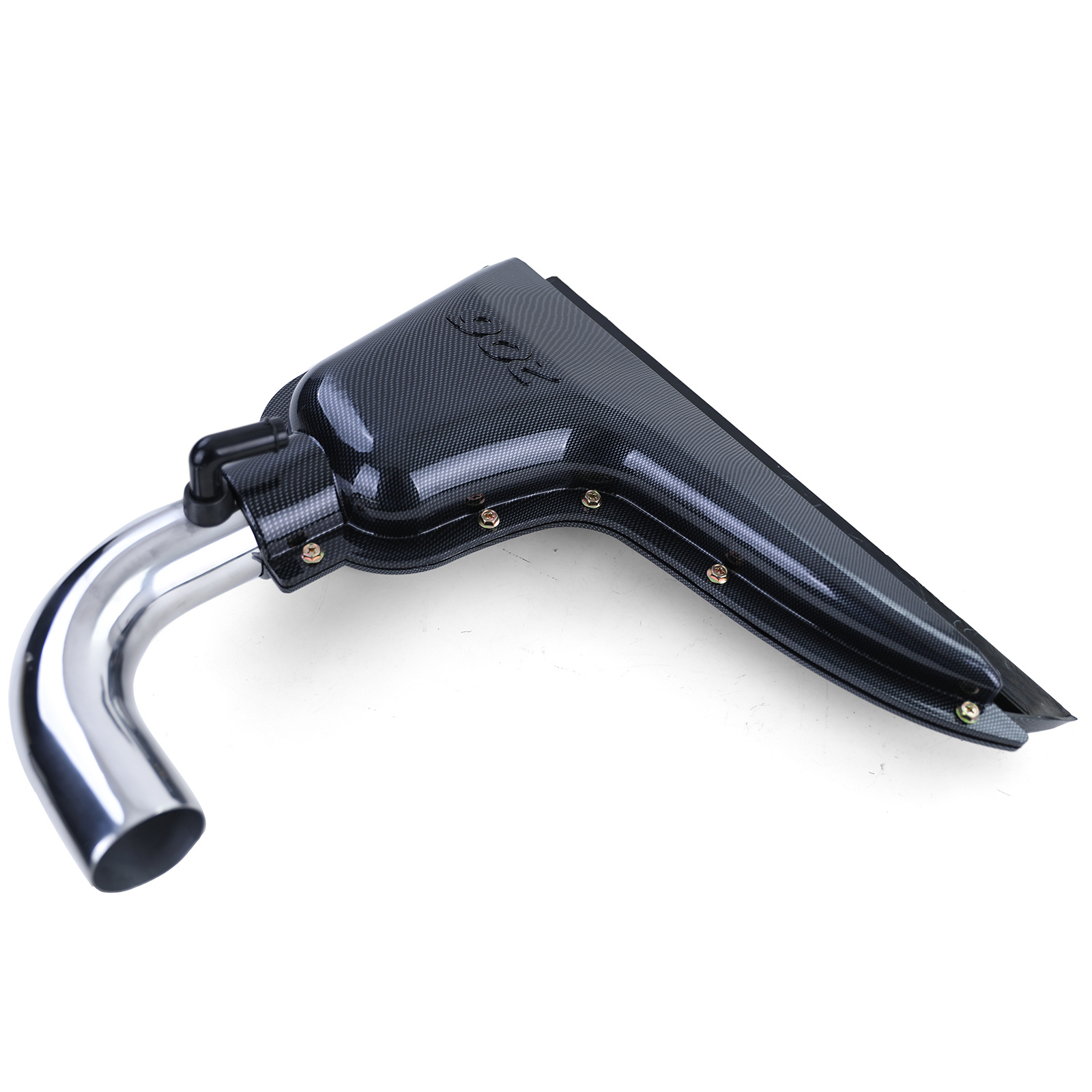 Luchtfilter auto - geschikt voor Peugeot 206 - ABS-behuizing - zwart