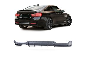 Achterbumper diffuser - 4er BMW F32 F33 F36 425d 428i 430d 430i 2013-2021