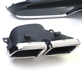 Achterbumper diffuser geschikt voor Mercedes C W205 S205 Sedan 2014-2018