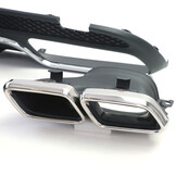 Achterbumper diffuser geschikt voor Mercedes C W205 S205 Sedan 2014-2018