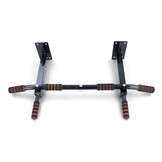 Optrekstang - wandmontage - 94x18x52 cm - zwart oranje