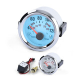 Watertemperatuurmeter - plasma verlichting - 12 volt - 94 mm