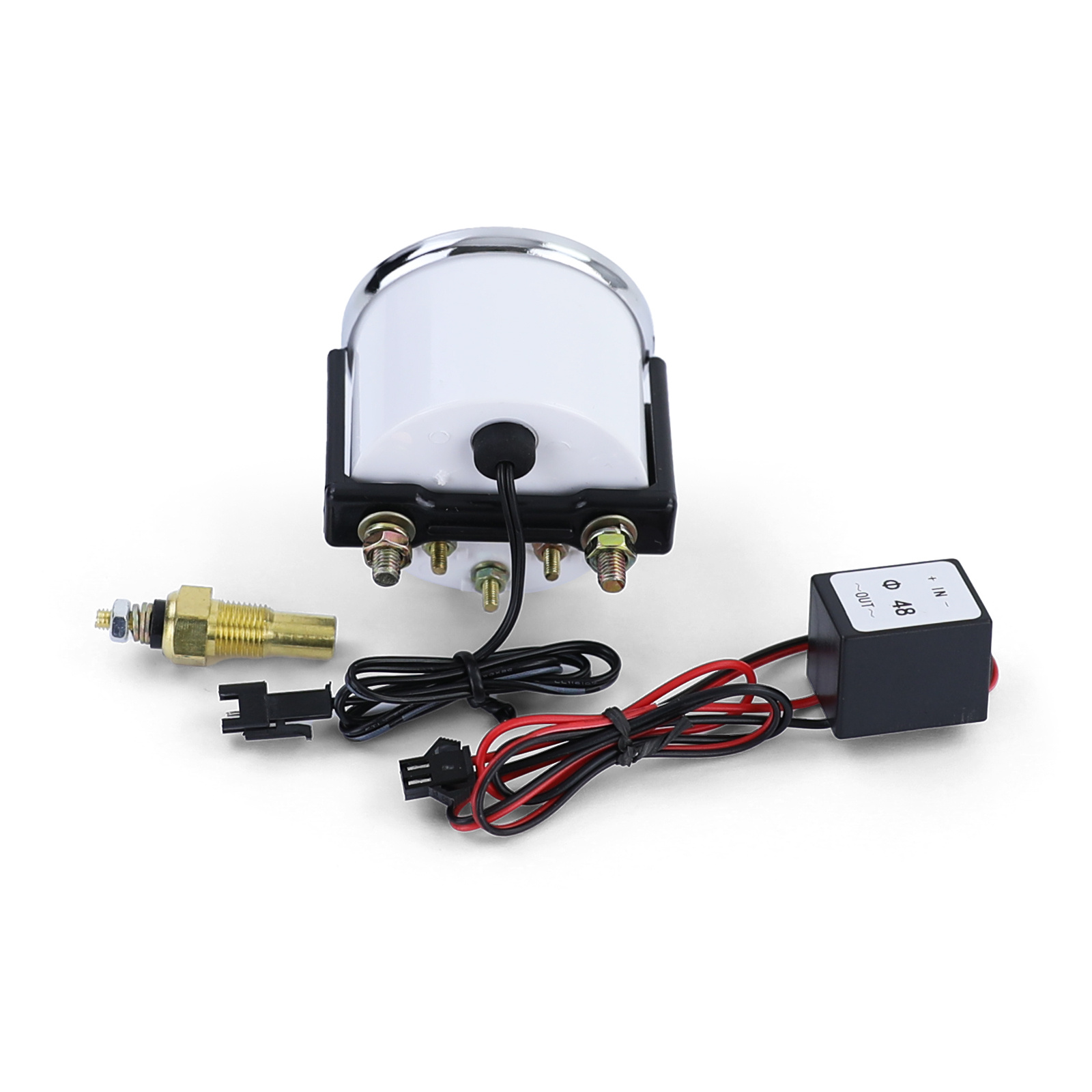 Watertemperatuurmeter - plasma verlichting - 12 volt - 94 mm