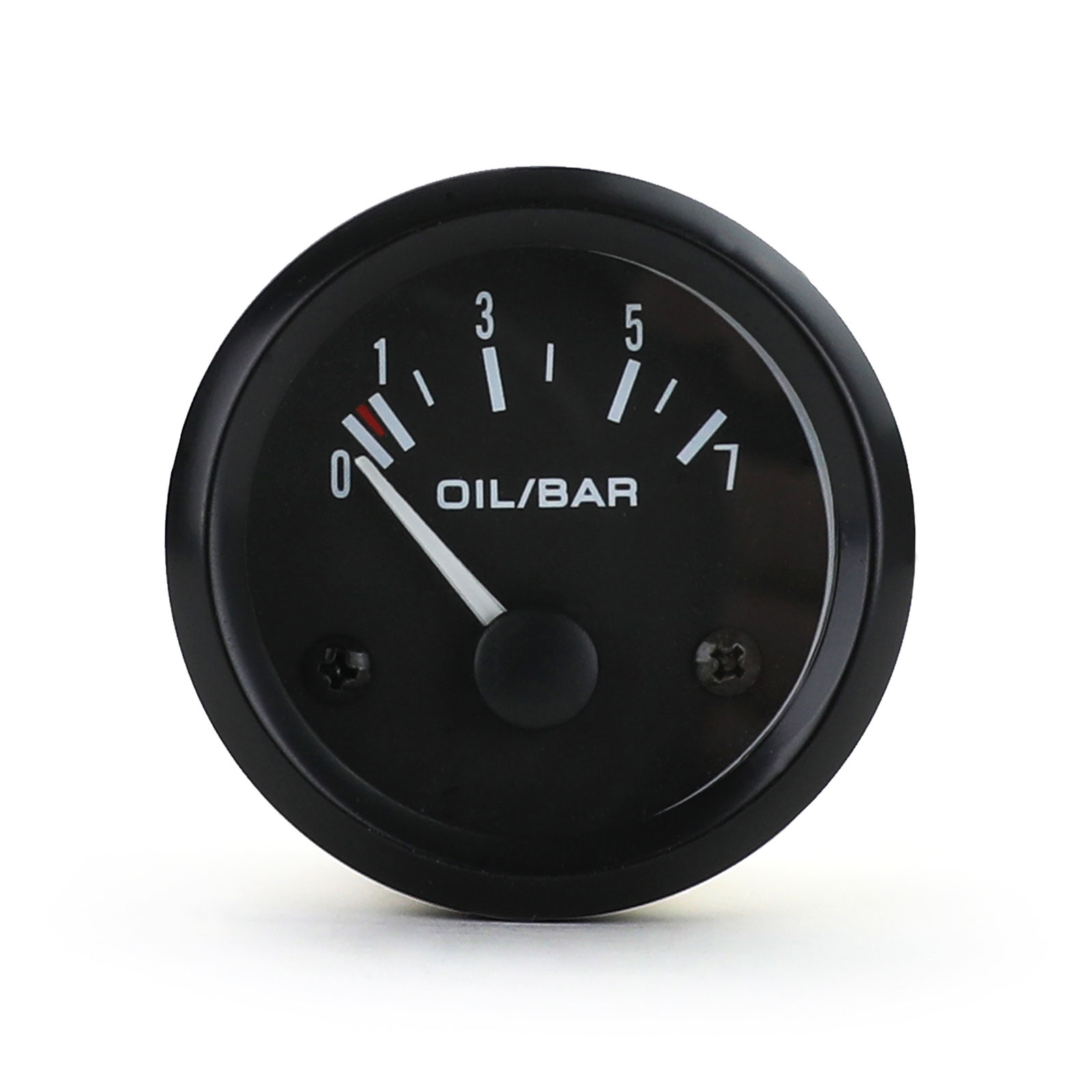 Oliedrukmeter - 12 volt printplaatspanning - 94 mm - zwart