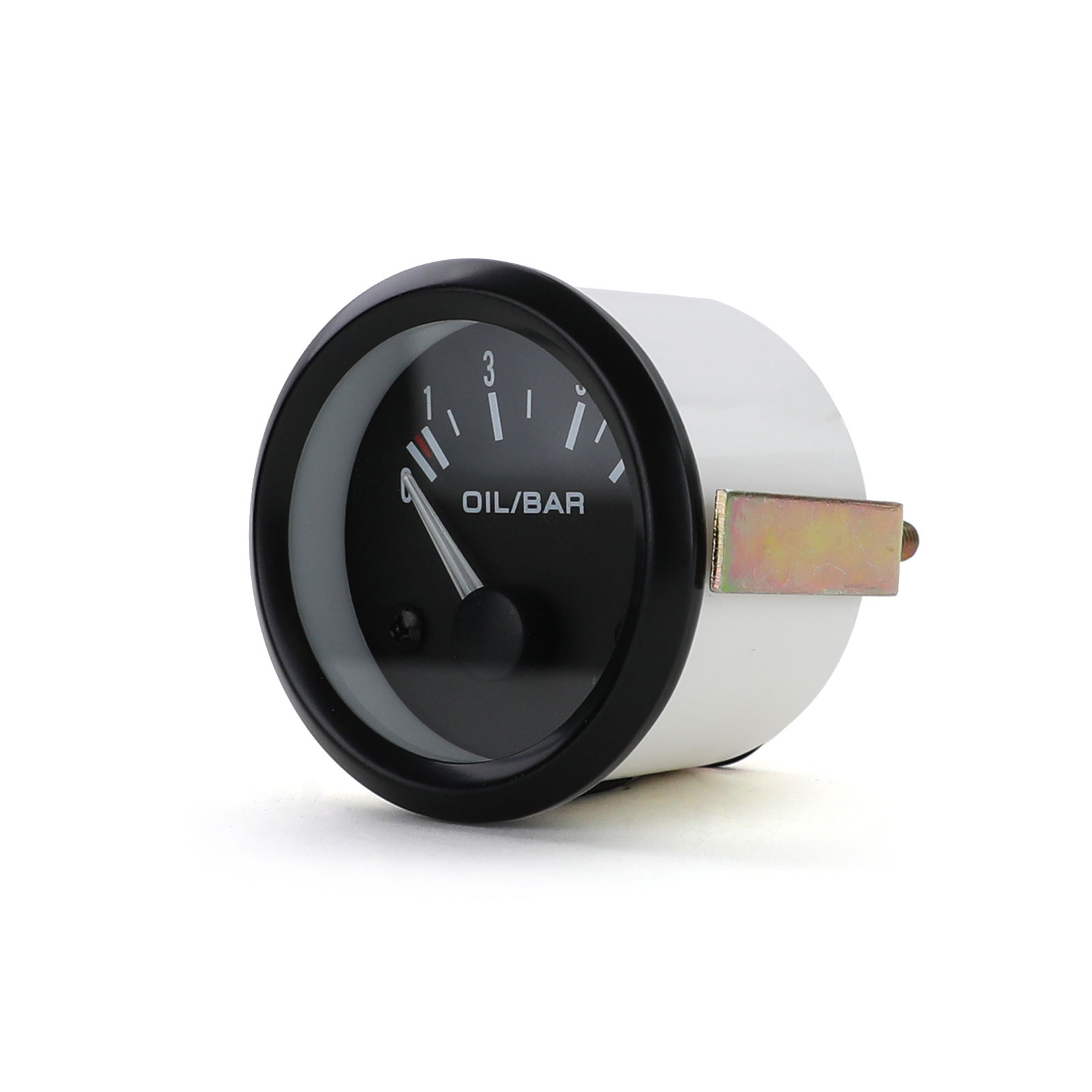 Oliedrukmeter - 12 volt printplaatspanning - 94 mm - zwart