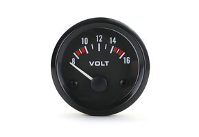 Voltmeter - verlicht display - 12 volt - verstelbaar voetstuk