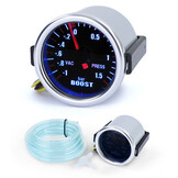 Snelheidsmeter - laaddrukindicator - 12 volt - 52 mm - zwart