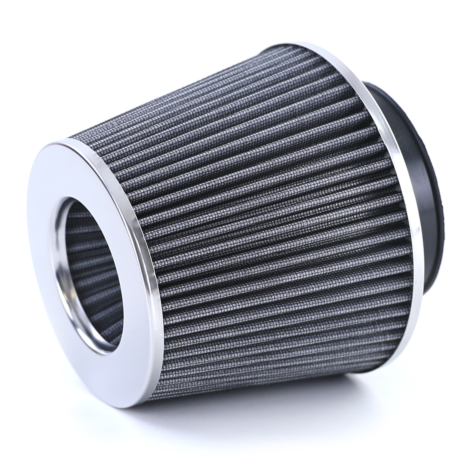 Luchtfilter auto - universeel filtersysteem - 60x70 mm - zilver