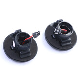 Zijkant knipperlichten - Mazda MX5 NA NB NB-FL 1990-2005 - gerookt zwart