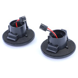 Zijkant knipperlichten - Mazda MX5 NA NB NB-FL 1990-2005 - gerookt zwart