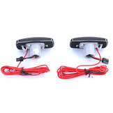 Zijkant knipperlichten - Chrysler Sebring JS 06-10 / Town & Country-type 08-15 - gerookt zwart