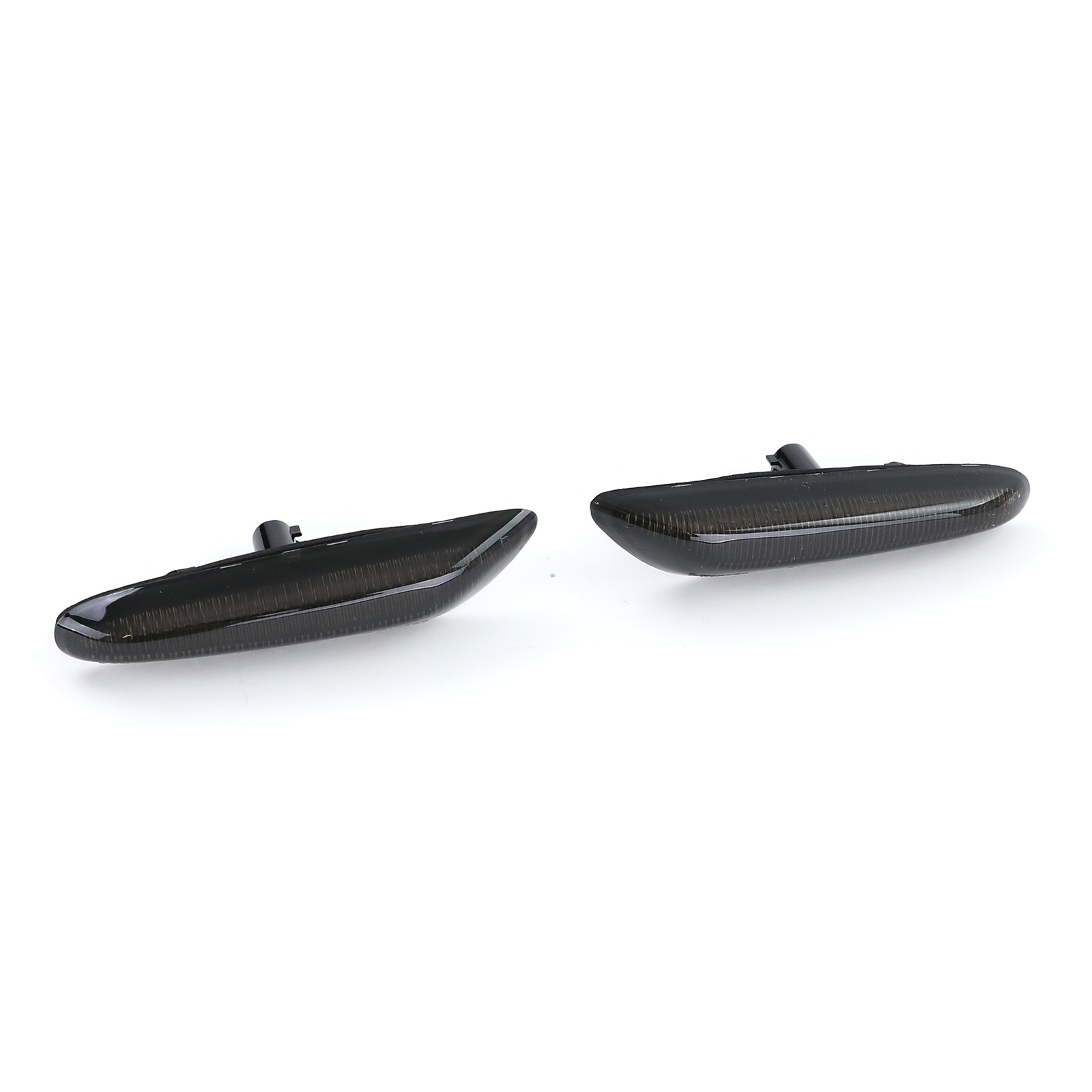 Zijkant knipperlichten - BMW 5-serie E60 E61 X1 E84 X3 E83 - gerookt zwart