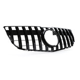 Autogrille - geschikt voor Mercedes GLK X204 2008-2012 - glanzend zwart