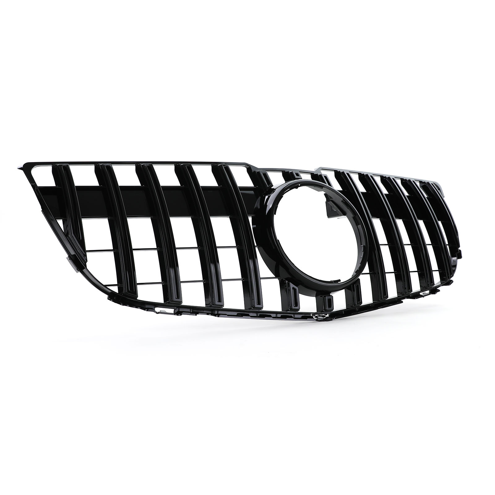 Autogrille - geschikt voor Mercedes GLK X204 2008-2012 - glanzend zwart