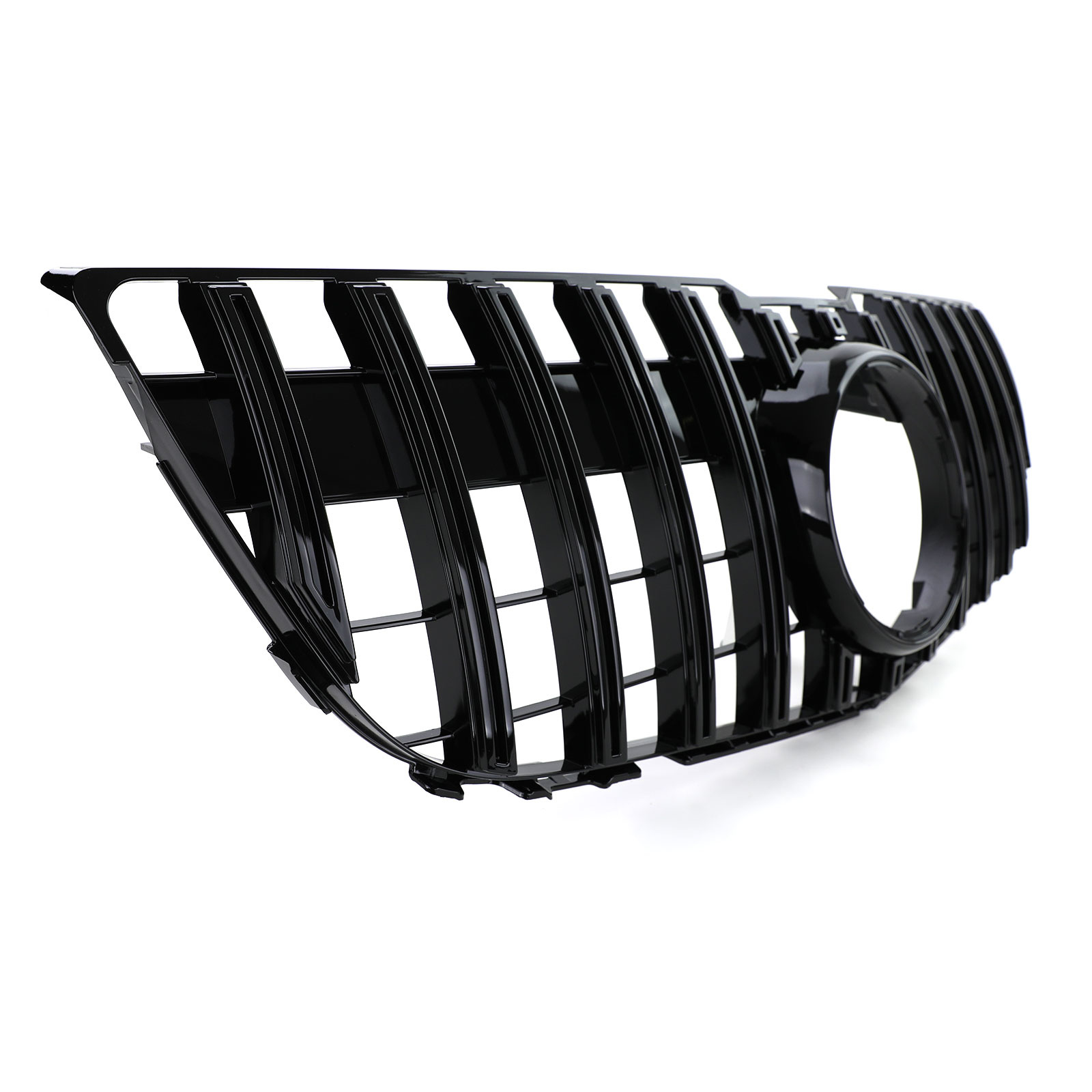 Autogrille - voor Mercedes GLK X204 2008-2012 - glanzend zwart