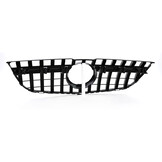 Autogrille - geschikt voor Mercedes GLK X204 2008-2012 - glanzend zwart