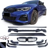 Bodykit - voor BMW 3er type-G20 2018 - kunststof - glanzend zwart