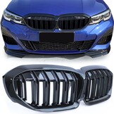 Bodykit - voor BMW 3er type-G20 2018 - kunststof - glanzend zwart