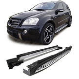 Treeplanken geschikt voor Mercedes ML W164 2005-2011 - met antislipnoppen
