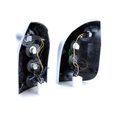 Achterlichten geschikt voor Opel Zafira A 1999-2005 - zilver