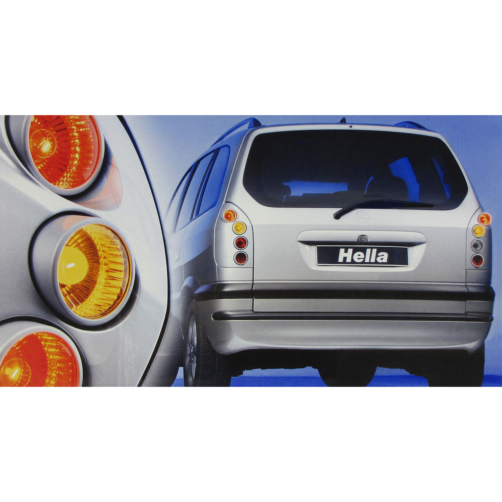 Achterlichten - voor Opel Zafira A 1999-2005 - zilver
