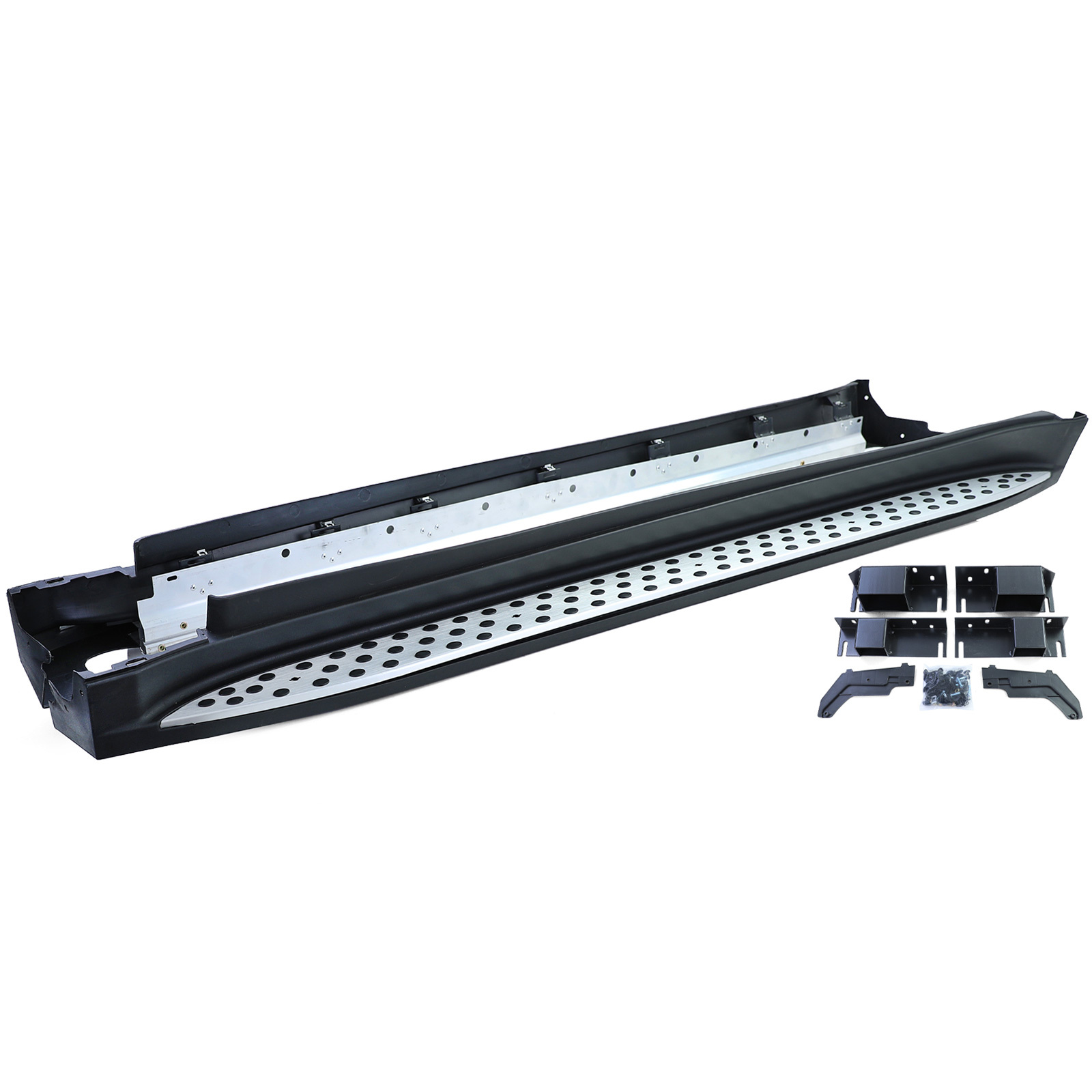 Treeplanken - voor Mercedes ML W164 2005-2011 - met antislipnoppen
