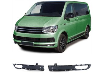 Mistlampframe - geschikt voor VW Bus T6 Bus/Transporter 2015-19 - glanzend zwart