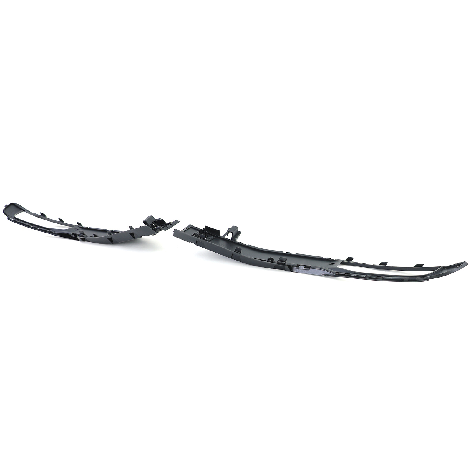 Mistlampframe - voor VW Bus T6 Bus/Transporter 2015-19 - glanzend zwart