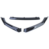 Spoiler - voorspoiler lip geschikt voor VW Polo 5 6C 2014-2017 - glanzend zwart