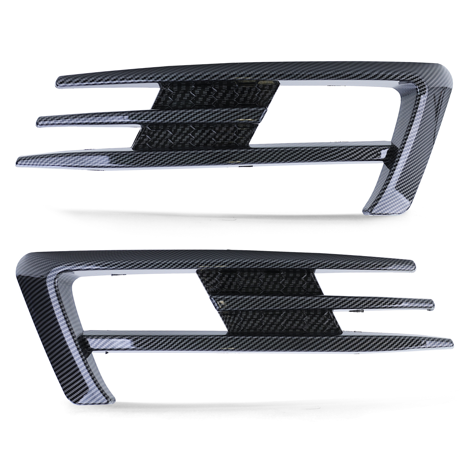 Mistlampframe geschikt voor VW Golf 7 sedan / station 2012-16 - carbonlook
