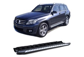 Treeplanken - geschikt voor Mercedes GLK X204 2008-2015 - met antislipnoppen