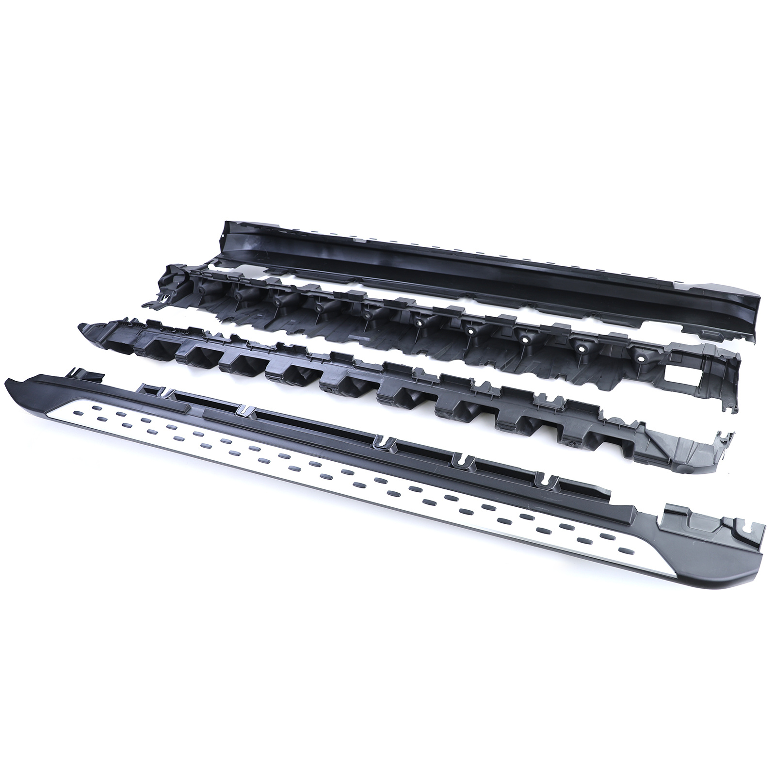 Treeplanken - geschikt voor Mercedes GLK X204 2008-2015 - met antislipnoppen