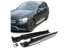 Treeplanken geschikt voor Mercedes GLC X253 2015 - met antislipnoppen