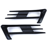 Mistlampframe geschikt voor VW Golf 7 sedan / estate 2012-16 - glanzend zwart